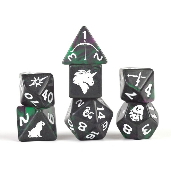 Dungeons & Dragons Adventure Dice Set: Legend of Drizzt - Bed Bath