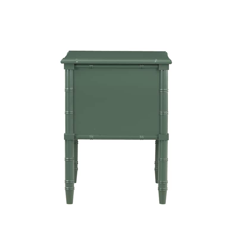 Ettington Carved Bamboo 2-drawer Nightstand by Greyson Living