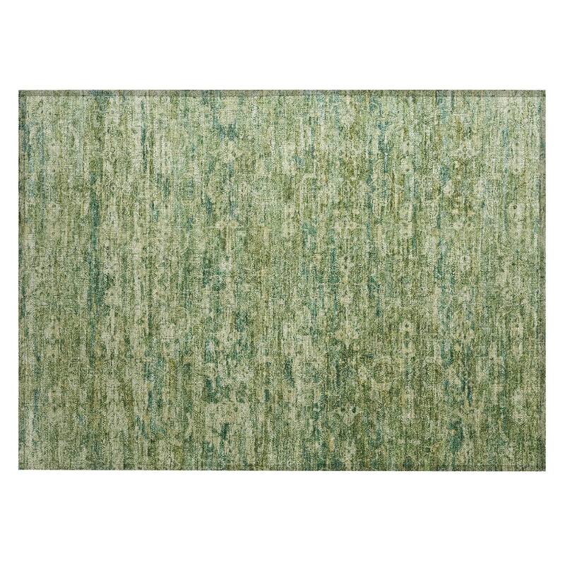 Machine Washable Indoor/ Outdoor Traditional Harmony Chantille Rug