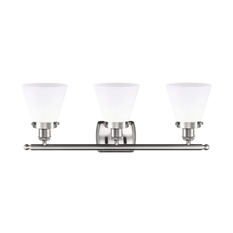 Innovations Lighting Small Cone 3 Light 26" Wide Vanity Light