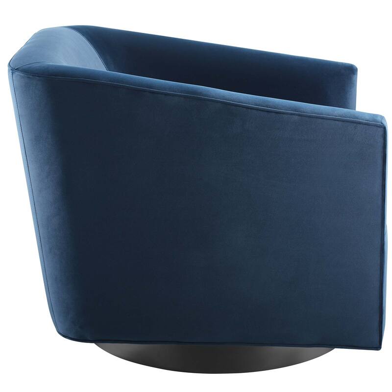 Twist Swivel Performance Velvet Upholstery Chair (Set of 2)