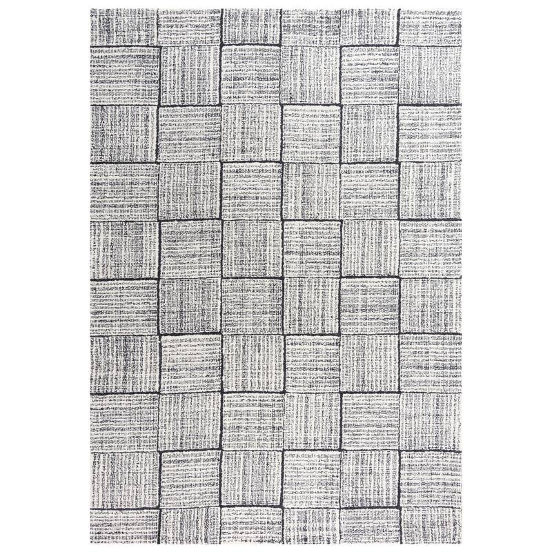 Alora Decor Wondrous Hand-tufted Wool Rug - 5' x 7'6" - Charcoal