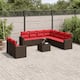 Option Brown and red with table