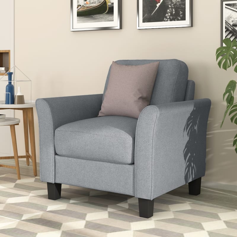 31.1" Upholstered Arm Chair