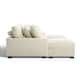 118.4"W Plush Modular Sectional Sofa with Pillows