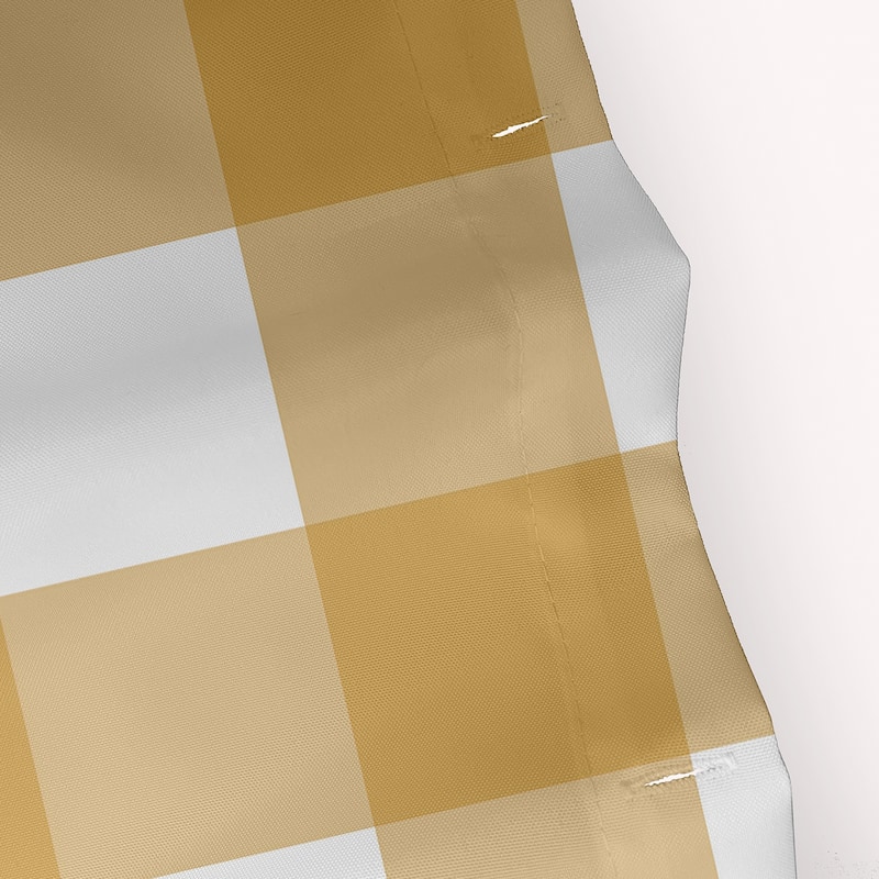 Gingham Plaid Shower Curtain