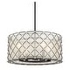 preview thumbnail 1 of 0, Minka Lavery 2864 Sheer Elegance 4 Light 21" Wide Taper Candle Pendant