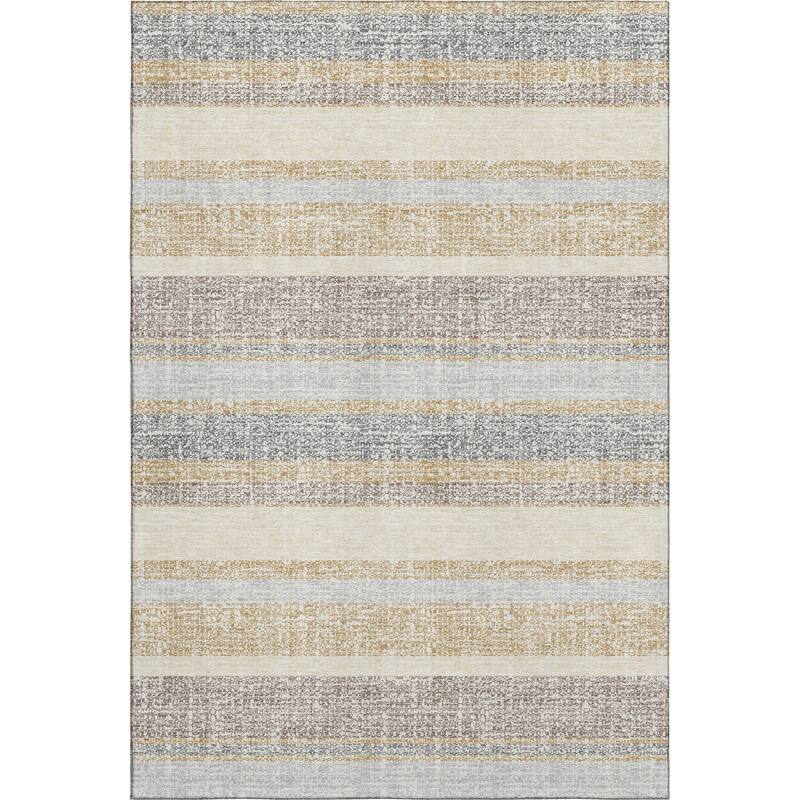 Premium Washable Super Soft Vintage Stripe Mayfield Rug