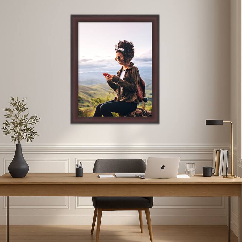 Grand Black Narrow Framed Picture Frame, Photo Frame