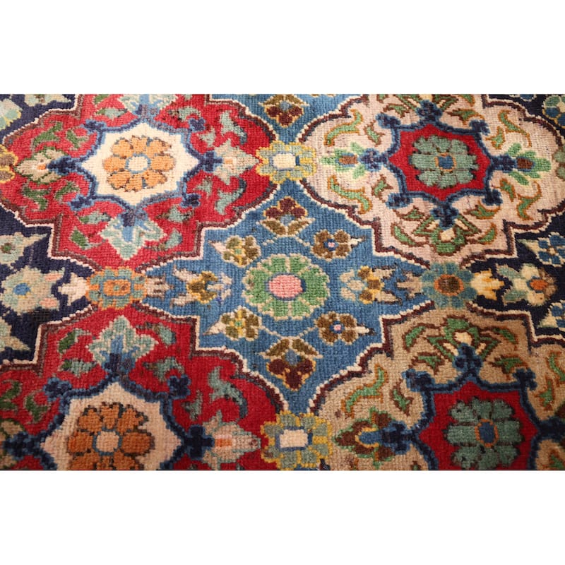 ECARPETGALLERY Hand-knotted Andelz Multi Color Wool Rug - 4'4 x 6'8