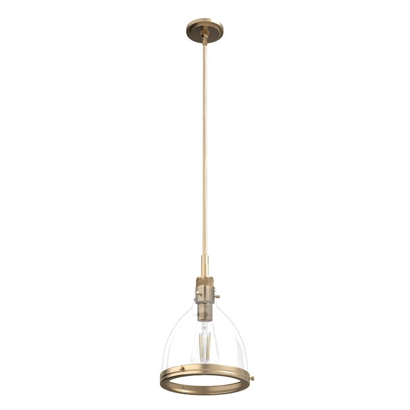 Hunter 10" Van Nuys 1 Light Pendant - Kitchen Island, Dining Room - Industrial, Contemporary, Transitional