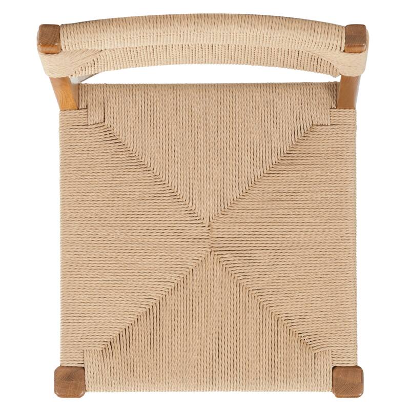 SAFAVIEH Couture Cody Rattan Counter Stool - 17"W x 20"D x 39"H