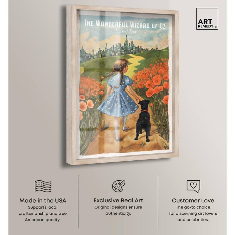 Wizard of Oz Classic Shadowbox by Art Remedy