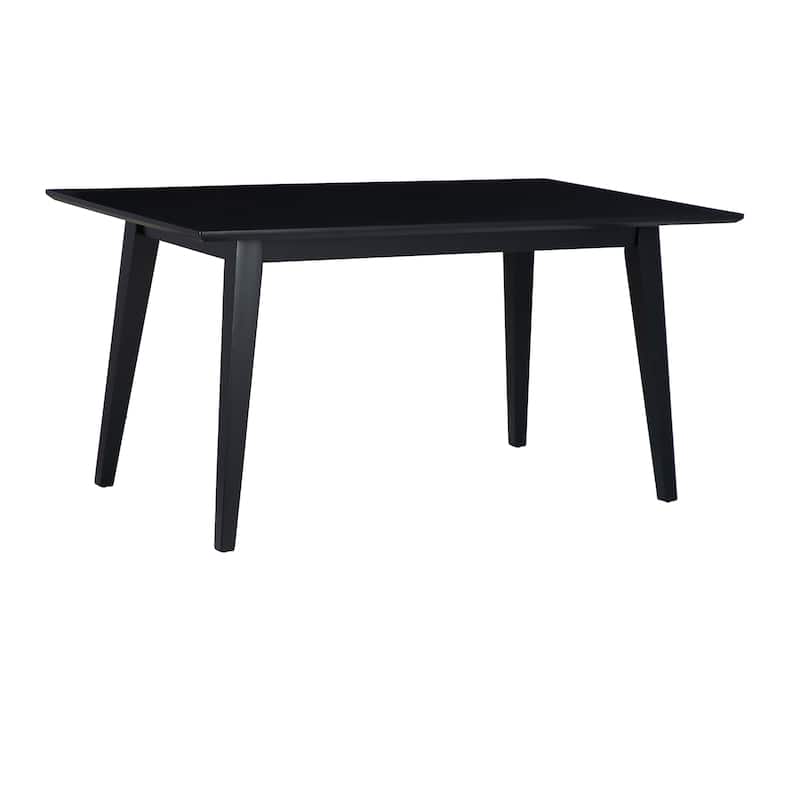 Caelan Black Wooden Dining Table