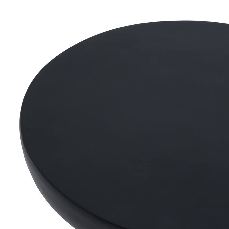 Christopher Knight Home - Obsidian Modern Sculptural Round Coffee Table