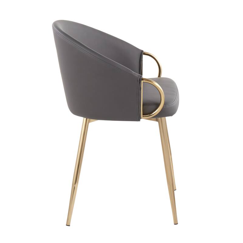Silver Orchid Battista Upholstered Chair - Set of 2