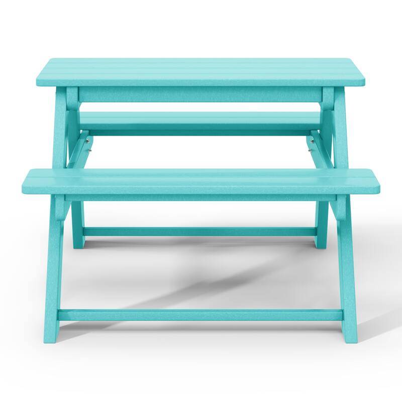 Laguna Kids Outdoor Poly Picnic Table