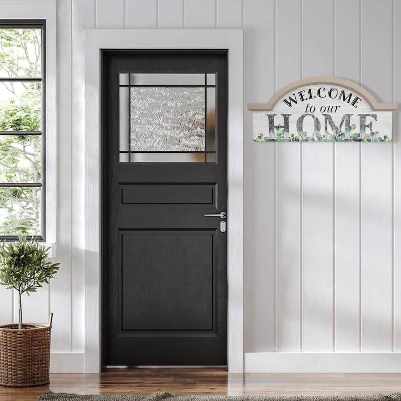 Welcome to Our Home Wall Sign - 29.75"