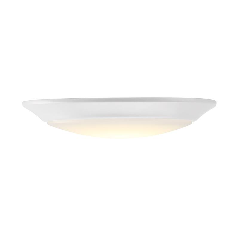 Savoy House 6-2000-7 8" Wide LED Flush Mount Bowl Ceiling Fixture with - White