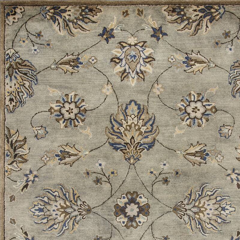 Domani Alexandria Grey Marrakesh Hand-tufted Wool Area Rug