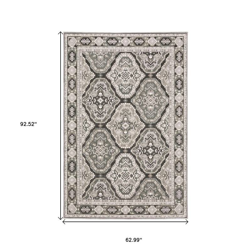 HomeRootsMedallion Traditional Runner Area Rug