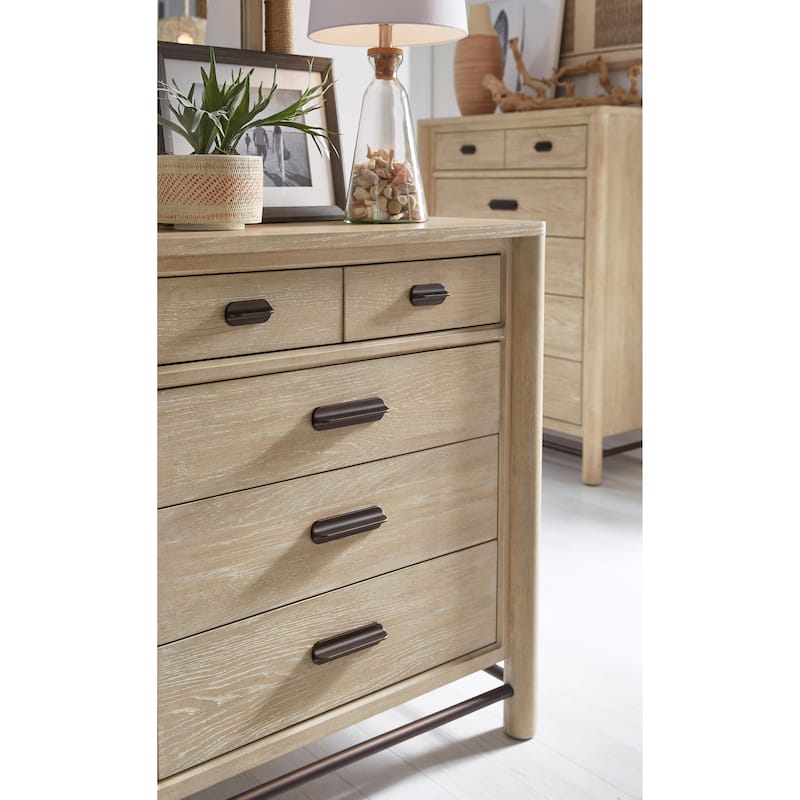 Salt Life Home Sunset Cove Sanibel Brown Drawer Dresser