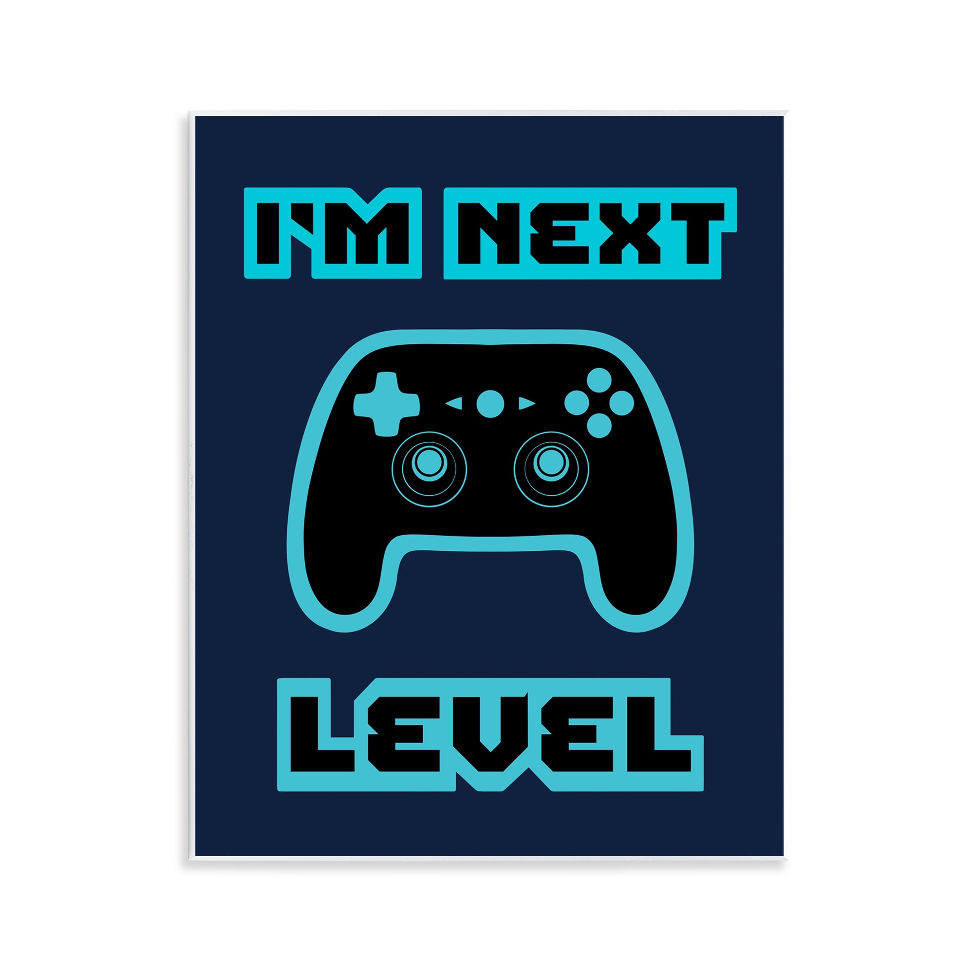 Stupell I'm Next Level Retro Wall Plaque Design by Marcus Prime