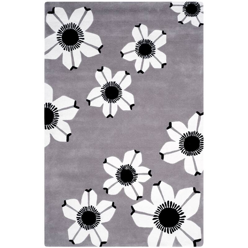 SAFAVIEH Handmade Allure Kondzha Modern Floral Wool Rug