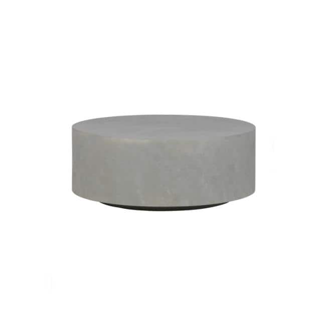 WOOOD Dean Gray Round Coffee Table
