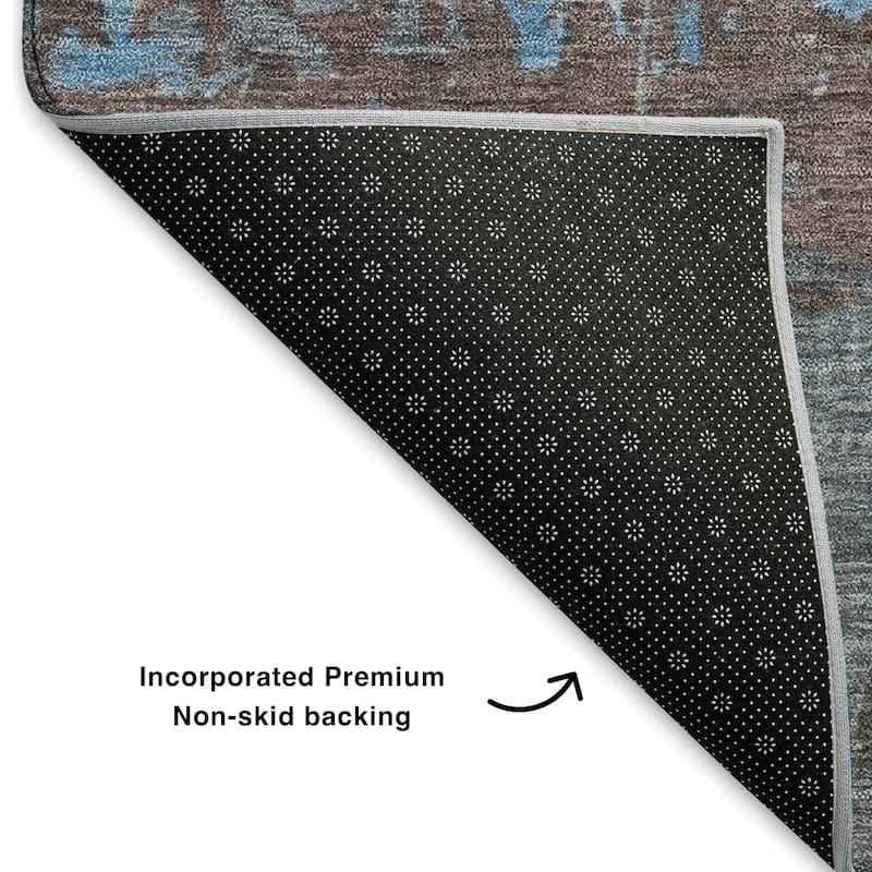 Premium Washable Super Soft Abstract Chic Mayfield Rug