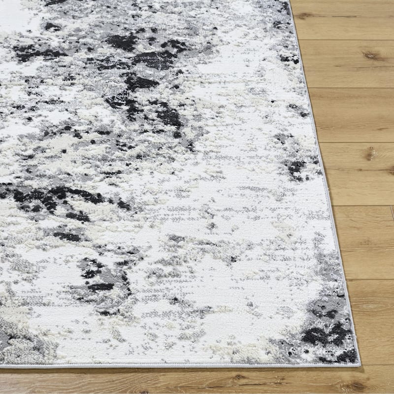 Livabliss Siyah Modern Area Rug