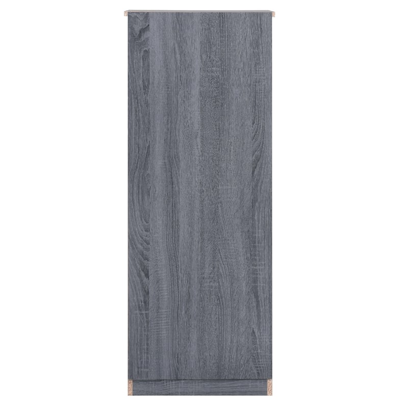 6-Drawer Wooden Bedroom Chest - 48" - Gray