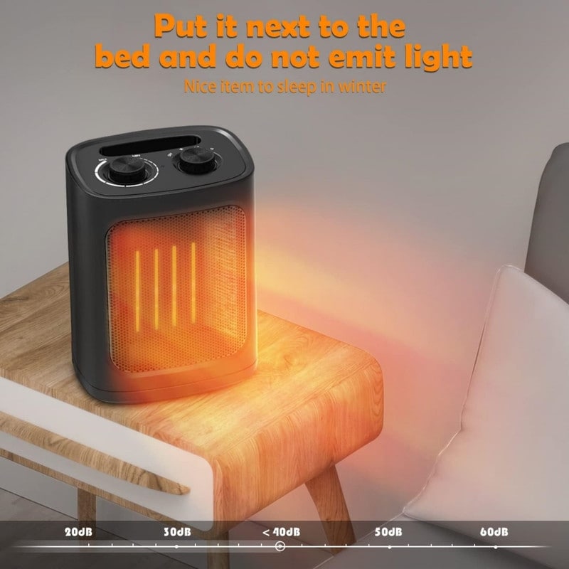1500W with Thermostat Electric Space Heater
