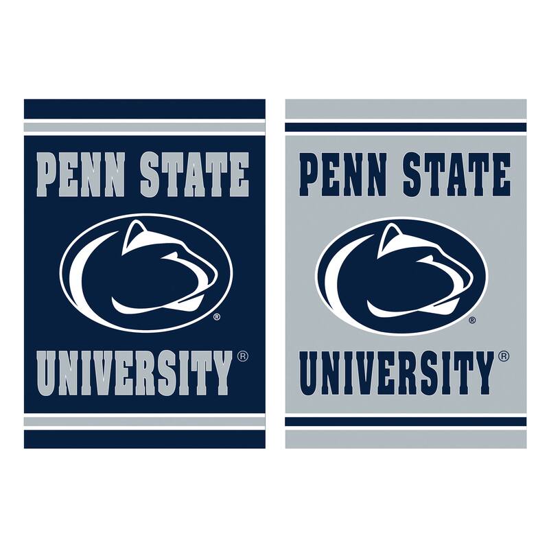 Embossed Suede Flag, Garden Size, Penn State