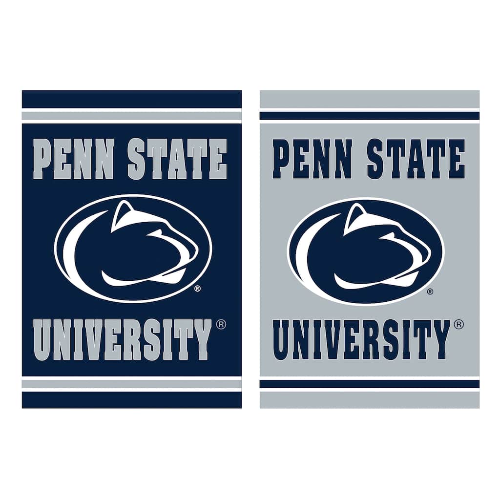 Embossed Suede Flag, Garden Size, Penn State
