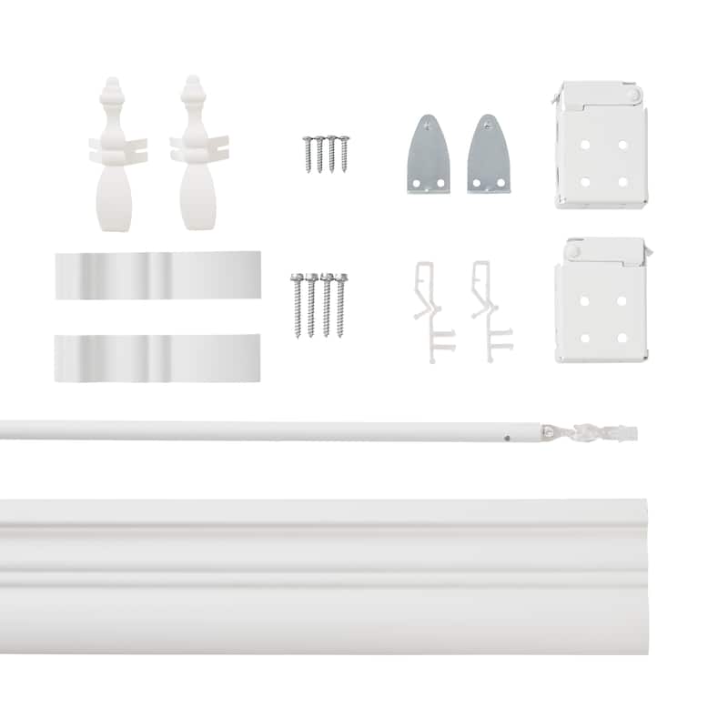 2" Cordless Faux Wood Blind - Bright White