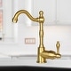 preview thumbnail 38 of 43, One-Handle Widespread Kitchen Bar Faucet Brushed Gold
