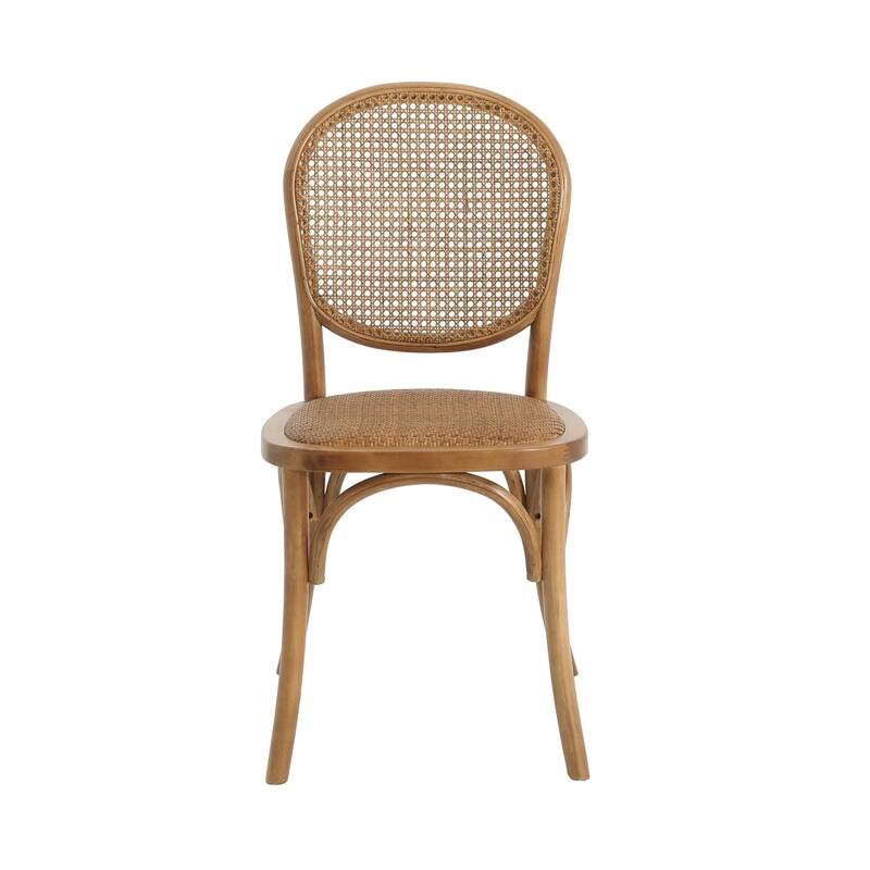Mid-century dining chairs set of 2