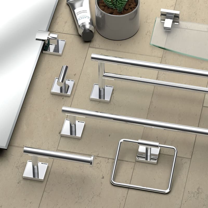 Gatco 5616 Mode 21" Glass Bathroom Shelf