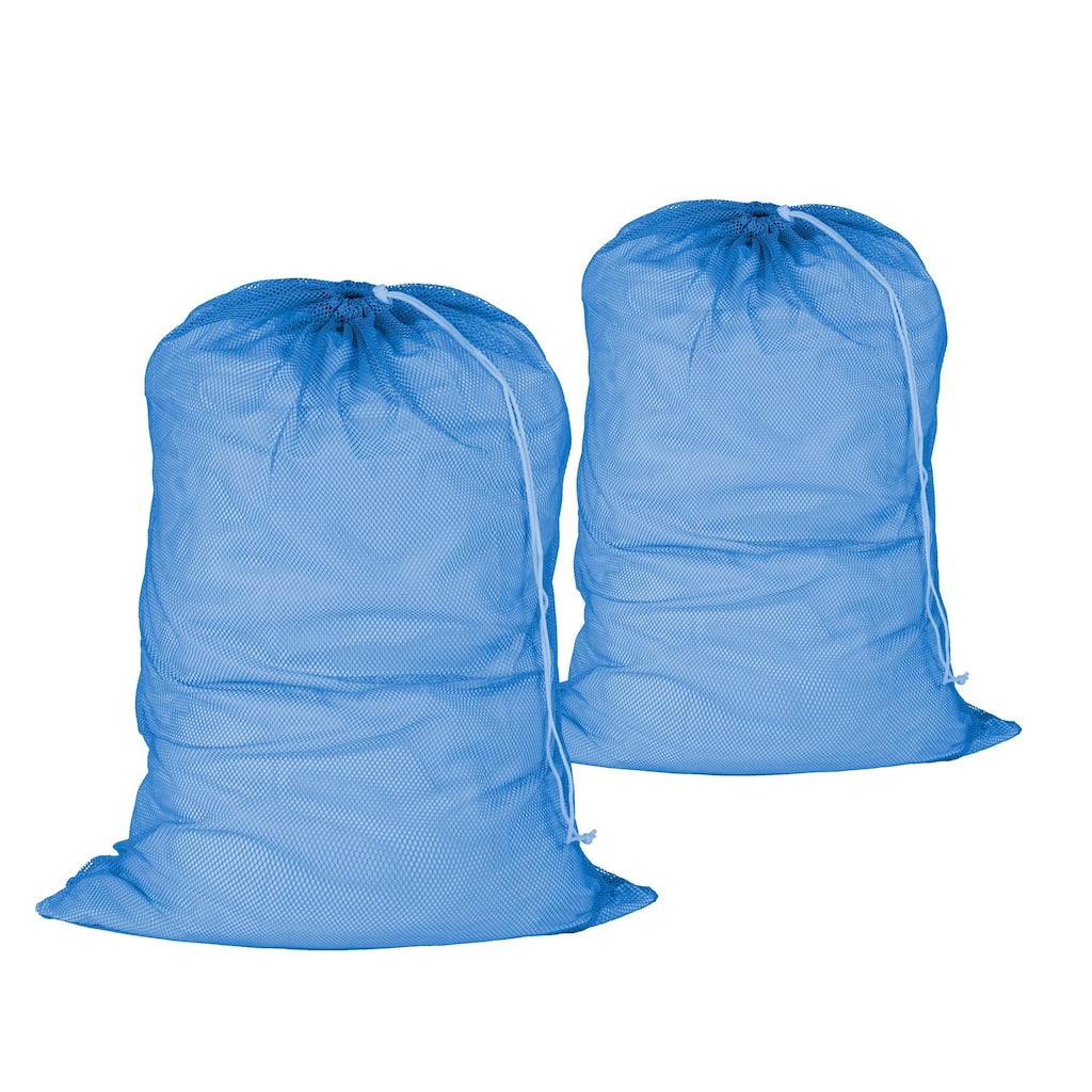 Honey-Can-Do Blue 2-Pack Nylon Mesh Laundry Bag