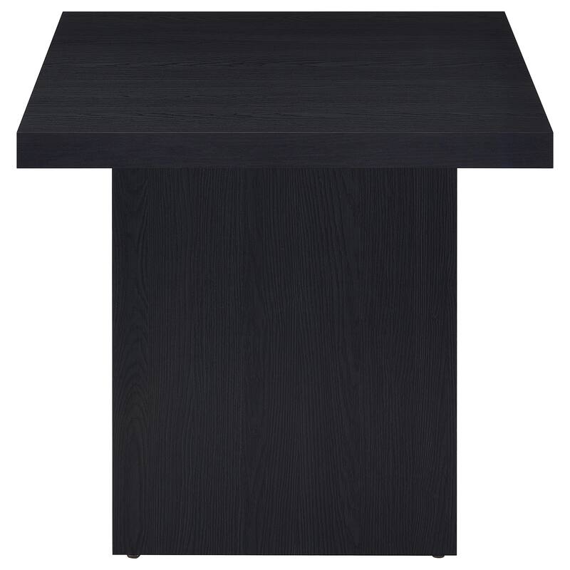 Exeter Black Square End Table