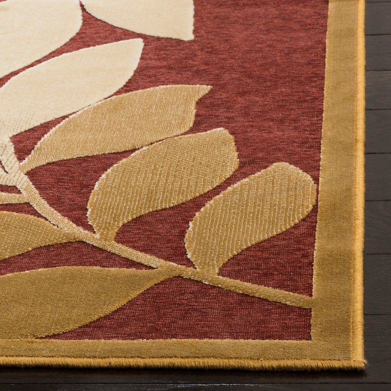 Martha Stewart by SAFAVIEH Leafy Glade Viscose Rug