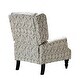 preview thumbnail 51 of 100, Olympus Upholstered Classic Manual Wingback Recliner with Spindle Legs by HULALA HOME