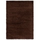 preview thumbnail 130 of 184, SAFAVIEH Santa Monica Shag Einara 2-inch Thick Area Rug 5'3" x 7'6" - Brown - Rectangle