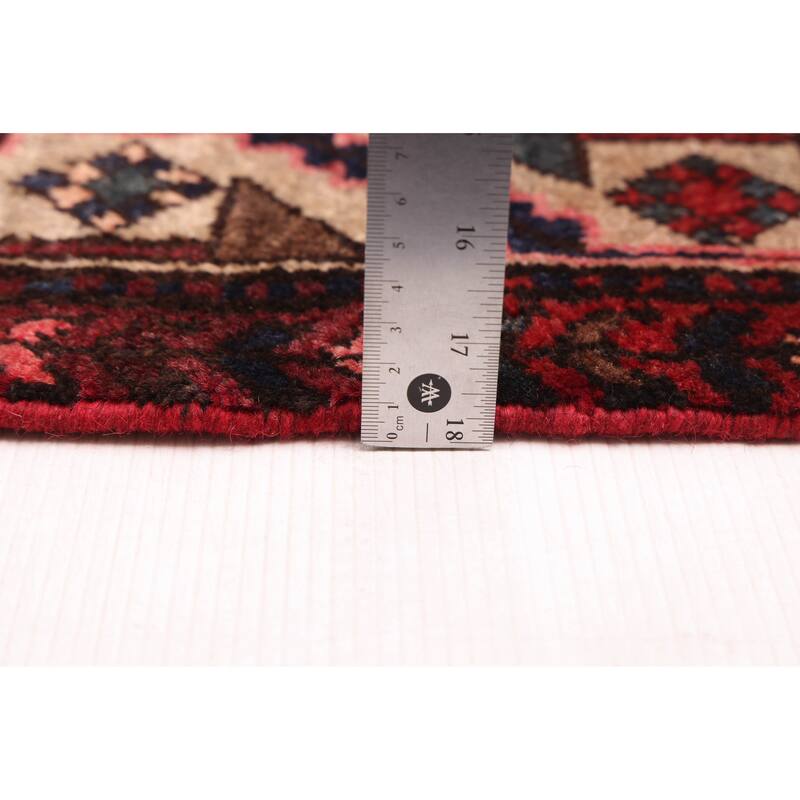 ECARPETGALLERY Hand-knotted Andelz Dark Navy Wool Rug - 3'7 x 10'0