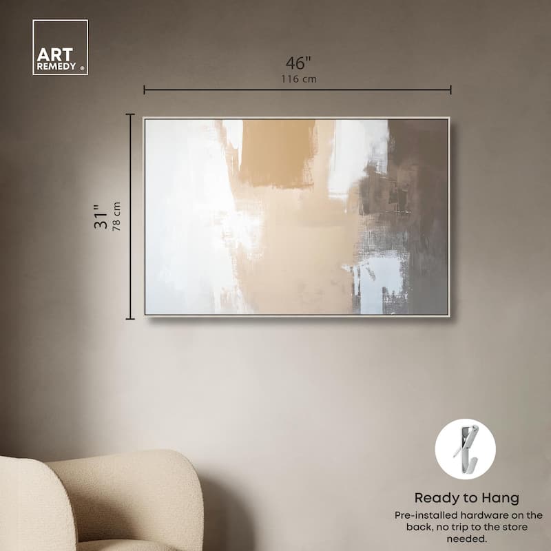 Solace in Softness II Canvas by Art Remedy
