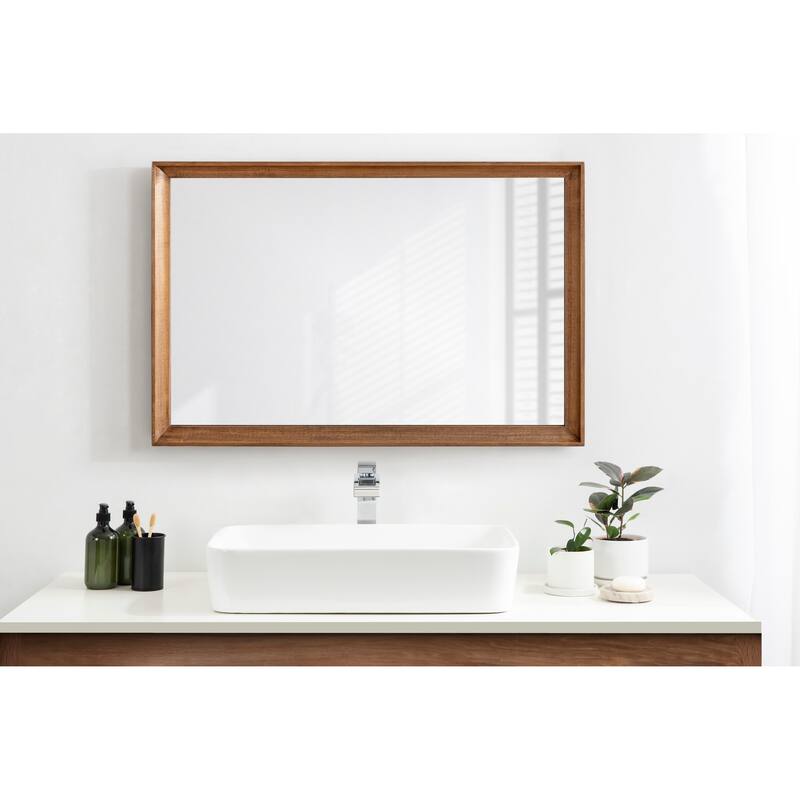 Kate and Laurel Hatherleigh Rectangle Wall Mirror - 24x36