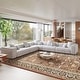 preview thumbnail 13 of 33, Extra Large Linen Corner Sectional Sofa Couch for Living Room Set White
