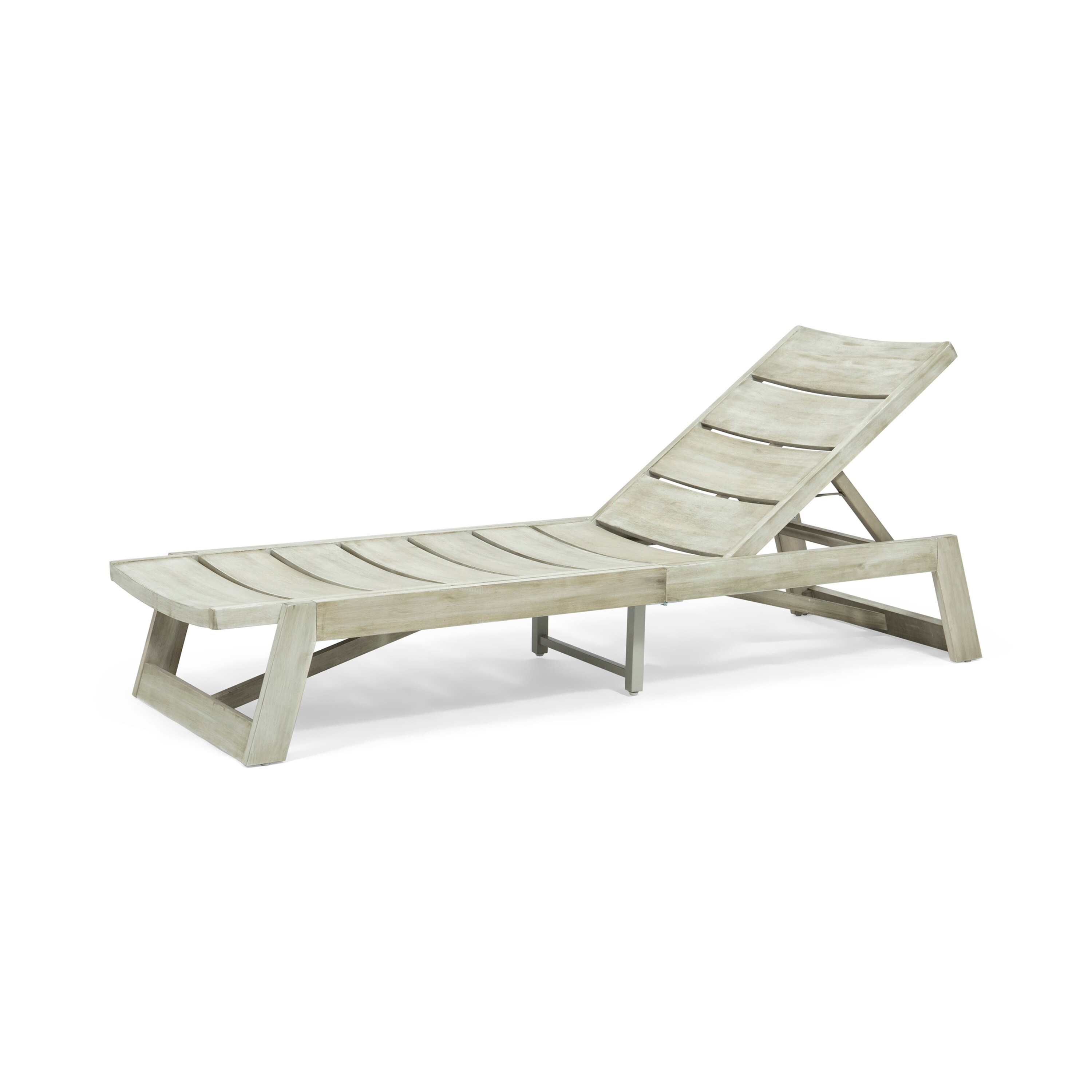 Acacia Wood Maki Outdoor Chaise Lounge Set of 4-image