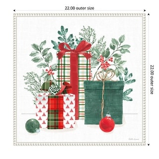 Classic Christmas II by Beth Grove Framed Canvas Wall Art Print